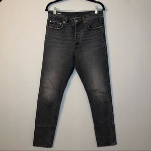 Levi’s grey stretch slim straight size 29 jeans